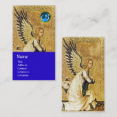 受胎告知エンジェルモノグラム、ブルーサファイア 名刺 (正面/裏面)