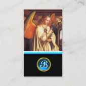 受胎告知エンジェルモノグラム、ブルーサファイア 名刺 (裏面)