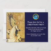 受胎告知エンジェルモノグラム、ブルーサファイア 招待状 (裏面)