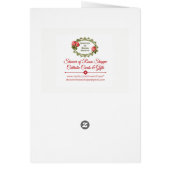 受胎告知エンジェル賛美ヴァージンメアリー (裏面)