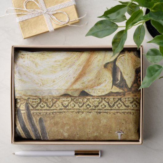 受胎告知エンジェル,サンガブリエルバイシモーネマルティーニ 薄葉紙 (ギフト)