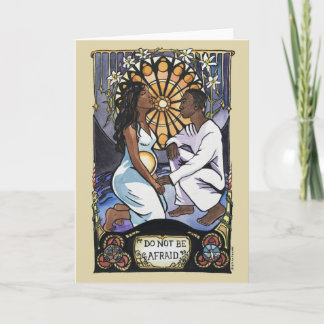 受胎告知クリスマスカード シーズンカード