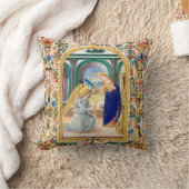 受胎告知クリスマス クッション (ブランケット)