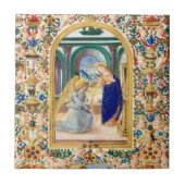 受胎告知クリスマス タイル (正面)