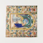 受胎告知クリスマス タペストリー (正面(横))