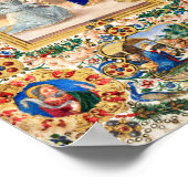 受胎告知クリスマス ポスター (角)