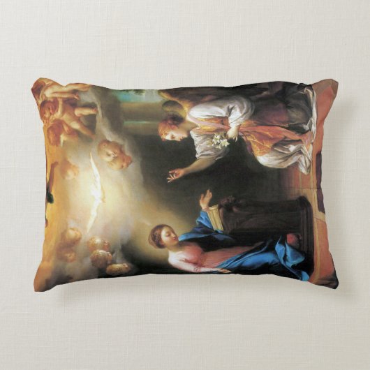 受胎告知バイアントンラファエルメンズ アクセントクッション (正面)
