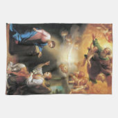 受胎告知バイアントンラファエルメンズ キッチンタオル (横)