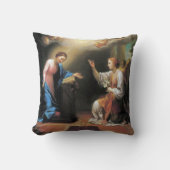 受胎告知バイアントンラファエルメンズ クッション (正面)