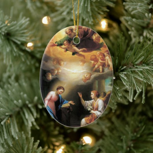 受胎告知バイアントンラファエルメンズ セラミックオーナメント (ツリー)