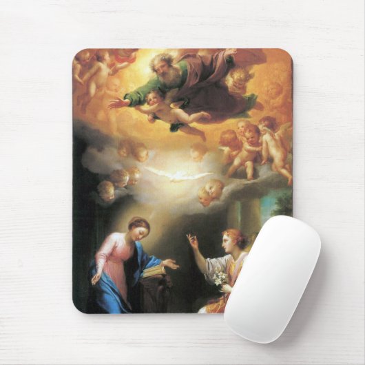 受胎告知バイアントンラファエルメンズ マウスパッド (マウス)
