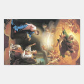 受胎告知バイアントンラファエルメンズ 長方形シール (正面)