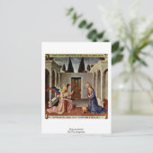 受胎告知バイフラアンジェリコ ポストカード (スタンド正面)