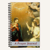 受胎告知祈りの言葉誌 ノートブック (正面)