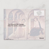 受胎告知色彩の鮮やかバイフラアンジェリコ ポストカード (裏面)