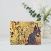 受胎告知13世紀 ポストカード (スタンド正面)