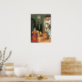 受胎告知1534年～35年 ポスター (キッチン)