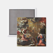 受胎告知1651年～52年 マグネット (正面/裏面)