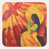 受胎告知2011 スクエアシール (正面)