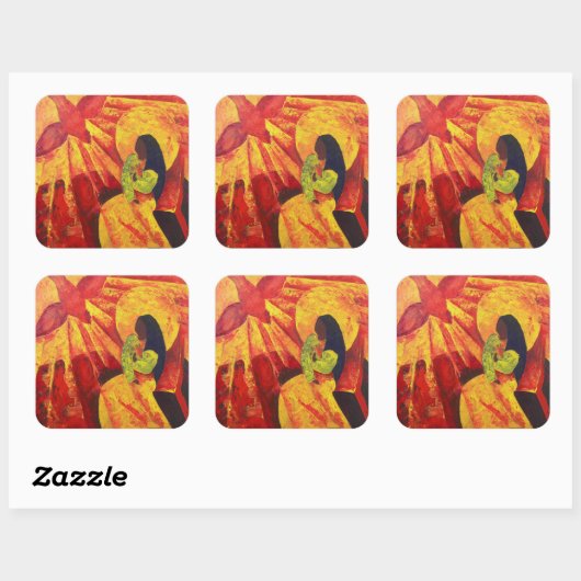 受胎告知2011 スクエアシール (シート)