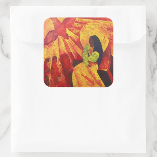 受胎告知2011 スクエアシール (バッグ)