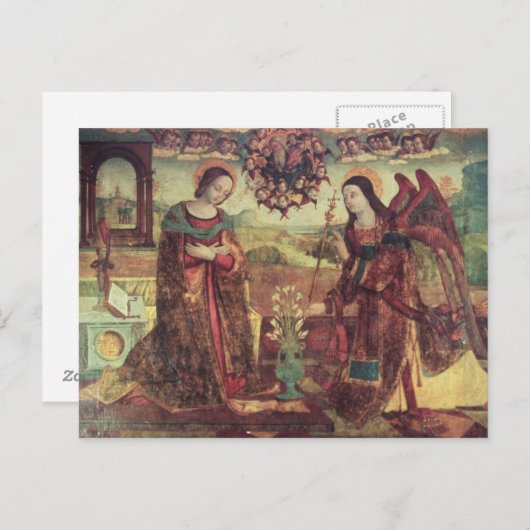 受胎告知3 ポストカード (正面/裏面)