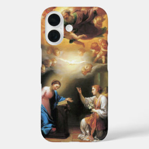 『受胎告知』(じゅたいこくち、英: Annunciation)アントン・ラファエル・メングス作 iPhone 16ケース