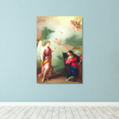 受胎告知 キャンバスプリント (インサイチュ (ウッドフロア))