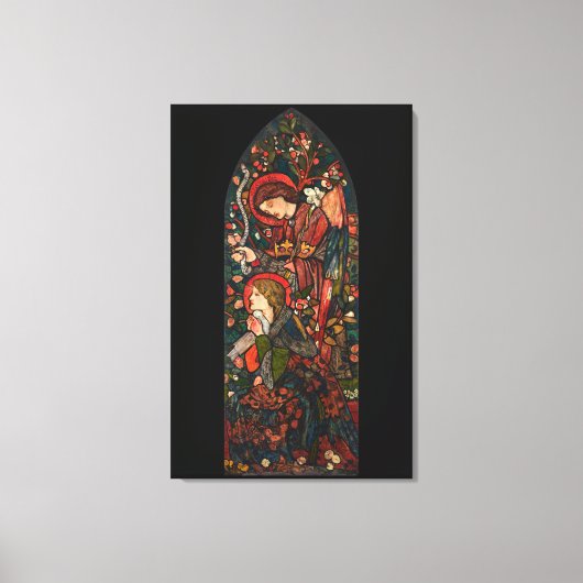 受胎告知 キャンバスプリント (正面)