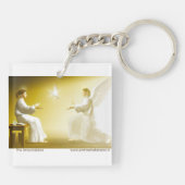 受胎告知 キーホルダー (裏面)