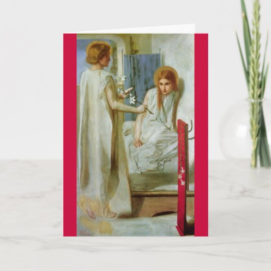 受胎告知 シーズンカード (正面)