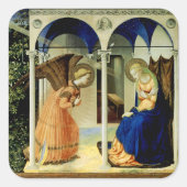 受胎告知 スクエアシール (正面)