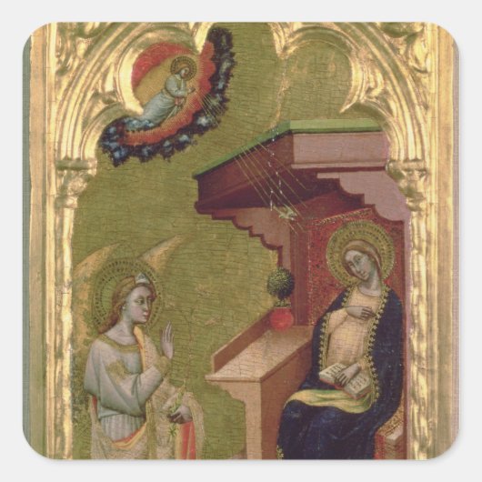受胎告知 スクエアシール (正面)