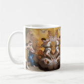 受胎告知、パオロデマテイス コーヒーマグカップ (左)