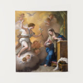 受胎告知、パオロデマテイス タペストリー (正面)