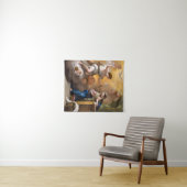 受胎告知、パオロデマテイス タペストリー (インサイチュ(横))