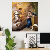 受胎告知、パオロデマテイス ポスター (ホームオフィス)