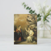 受胎告知、ファインアートはがき ポストカード (スタンド正面)