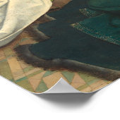 受胎告知 – フアン・デ・フランドルファインアートポスター ポスター (角)