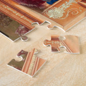 受胎告知，フィリッポリップイ， 1440 ジグソーパズル (側面)