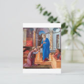 受胎告知,フィリッポリップイ, 1440 ポストカード (スタンド正面)