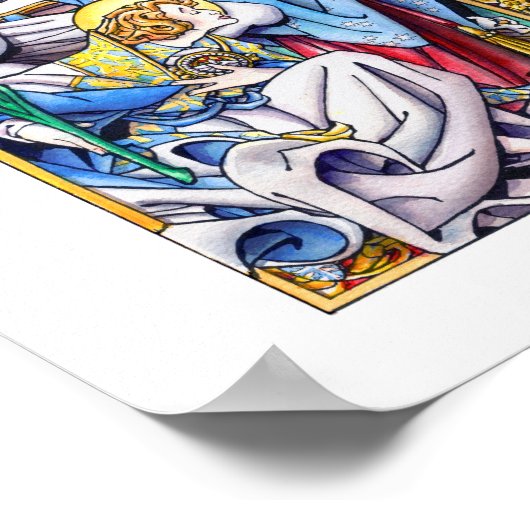 受胎告知 ポスター (角)