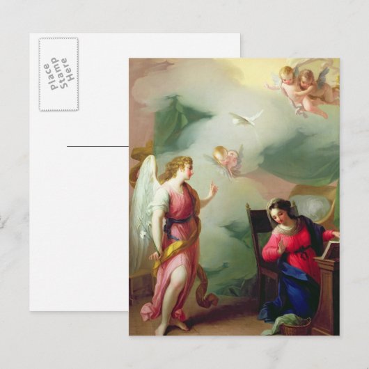 受胎告知 ポストカード (正面/裏面)