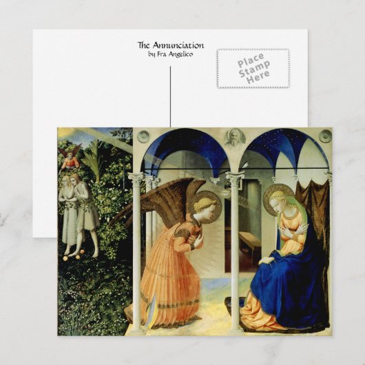 受胎告知 ポストカード (正面/裏面)