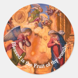 受胎告知 ラウンドシール