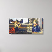 受胎告知 | レオナルド・ダ・ヴィンチ | キャンバスプリント (正面)