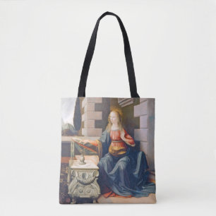 受胎告知,レオナルド・ダ・ヴィンチ, 1472-1473 トートバッグ
