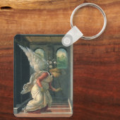 受胎告知(天使詳細)バイサンドロ・ボッティチェリ キーホルダー (裏面)