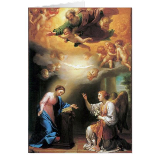 『受胎告知』（独：Anton Raphael Mengsによる） (正面)