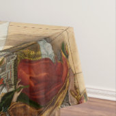 受胎告知、聖エミディウスとUFO by Crivelli テーブルクロス (インサイチュ)